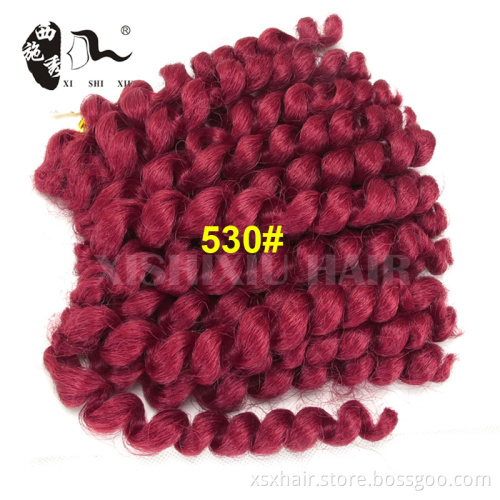 2016 Hot Sale 2X Value Jumpy Wand Curl Janet Crochet Marley Afro Twist Bounce Braid Hair Extension
